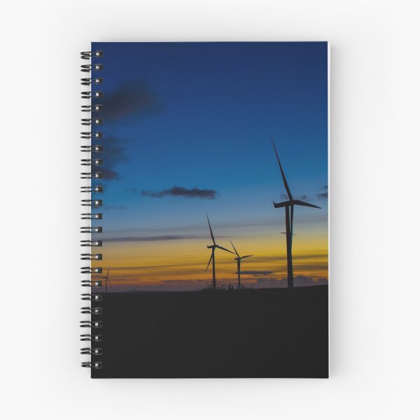Item preview, Sunset at the Windfarm 2 designed and sold by Tek-Photography.