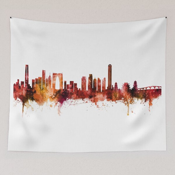 Item preview, Suzhou China Skyline designed and sold by ArtPrints.