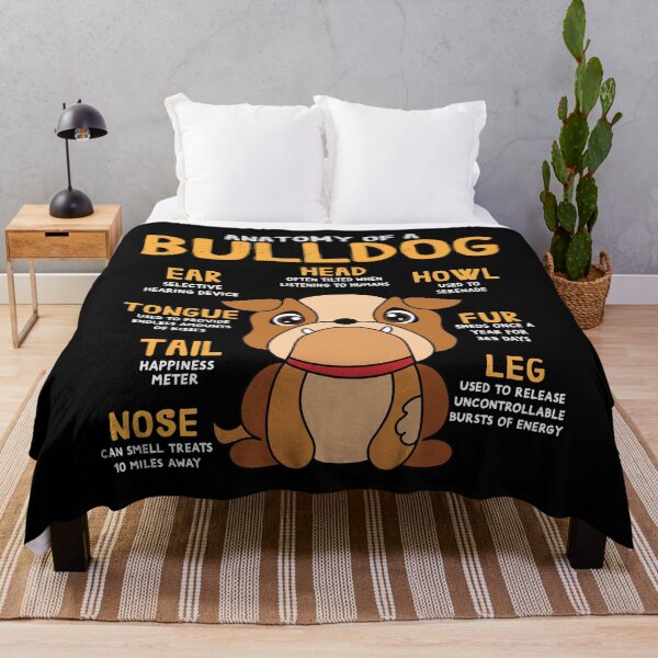 Artikelvorschau, Anatomy of Bulldog Dog entworfen und verkauft von rafaeltto.