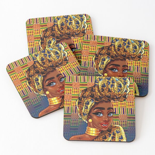 Item preview, Somali Princess Zahi - African Art designed and sold by Olvera-Gems.