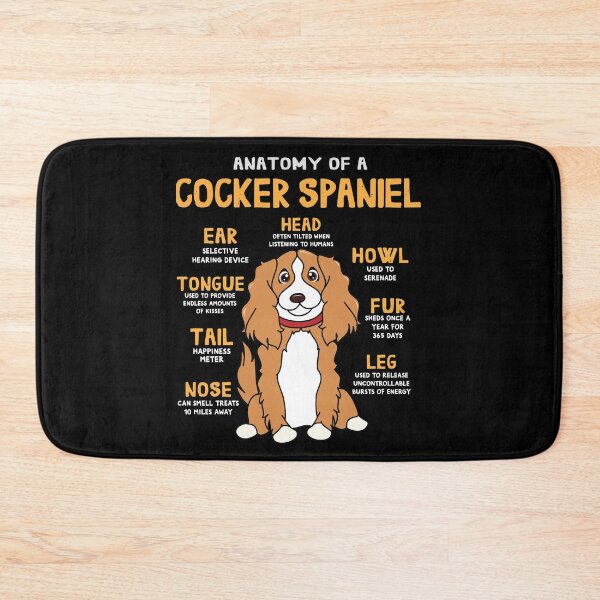 Item preview, Anatomy of Cocker Spaniel Dog designed and sold by rafaeltto.