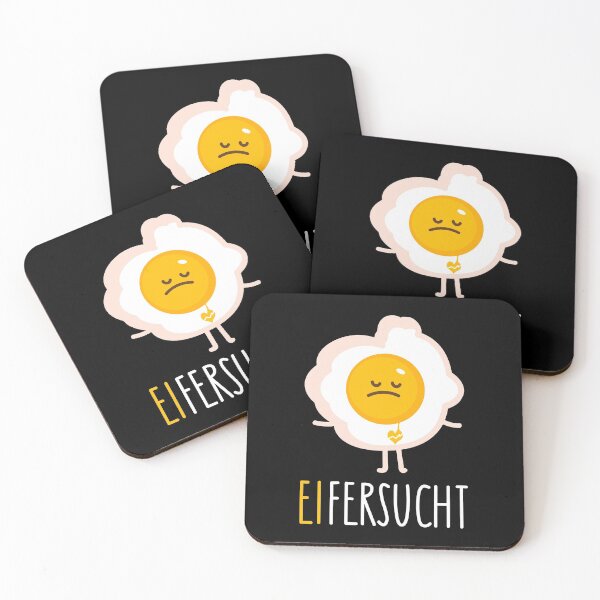 Item preview, Funny jealous fried egg designed and sold by spontania.