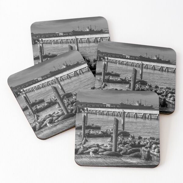 Item preview, Sea Lions At Pier 39 San Francisco designed and sold by Robert Alsop.