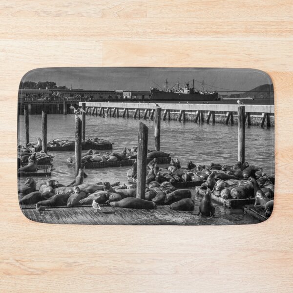Item preview, Sea Lions At Pier 39 San Francisco designed and sold by Robert Alsop.