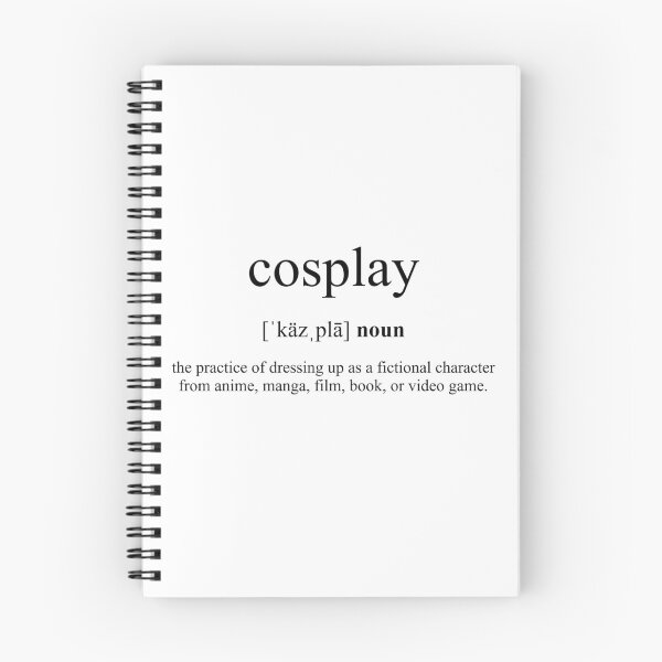 Artikelvorschau, Cosplay Definition | Dictionary Collection entworfen und verkauft von Designschmiede.