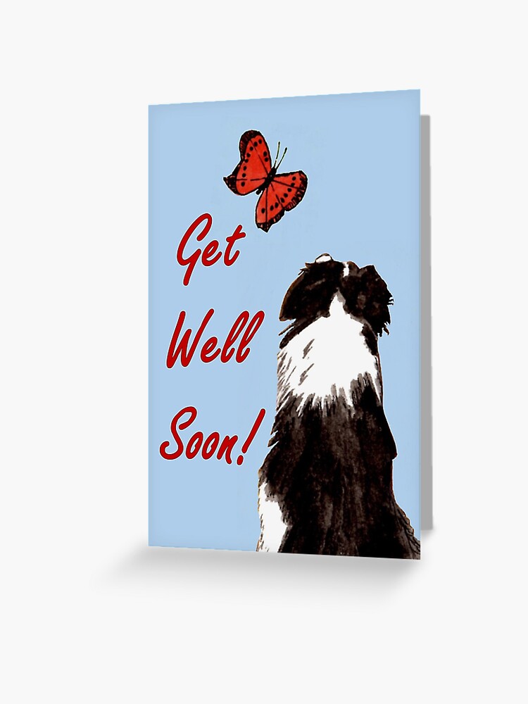 Thumbnail 1 of 2, Greeting Card, Friendly Fascination - Get Well Soon Card designed and sold by EuniceWilkie.