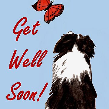 Artwork thumbnail, Friendly Fascination - Get Well Soon Card by EuniceWilkie