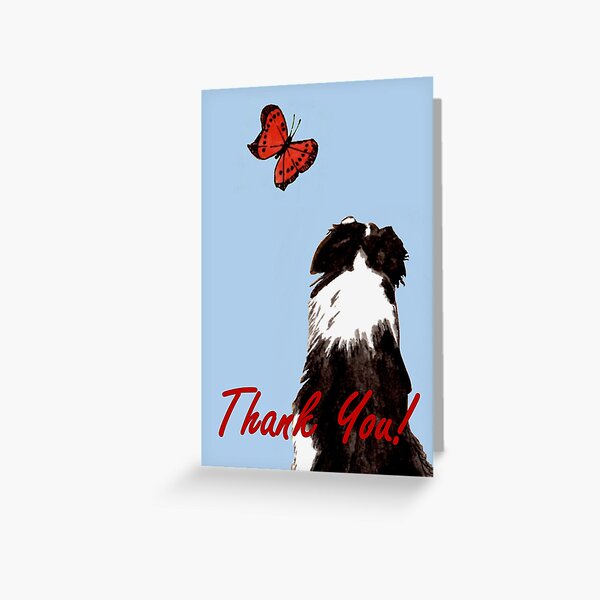 Friendly Fascination - Thank You Card Greeting Card