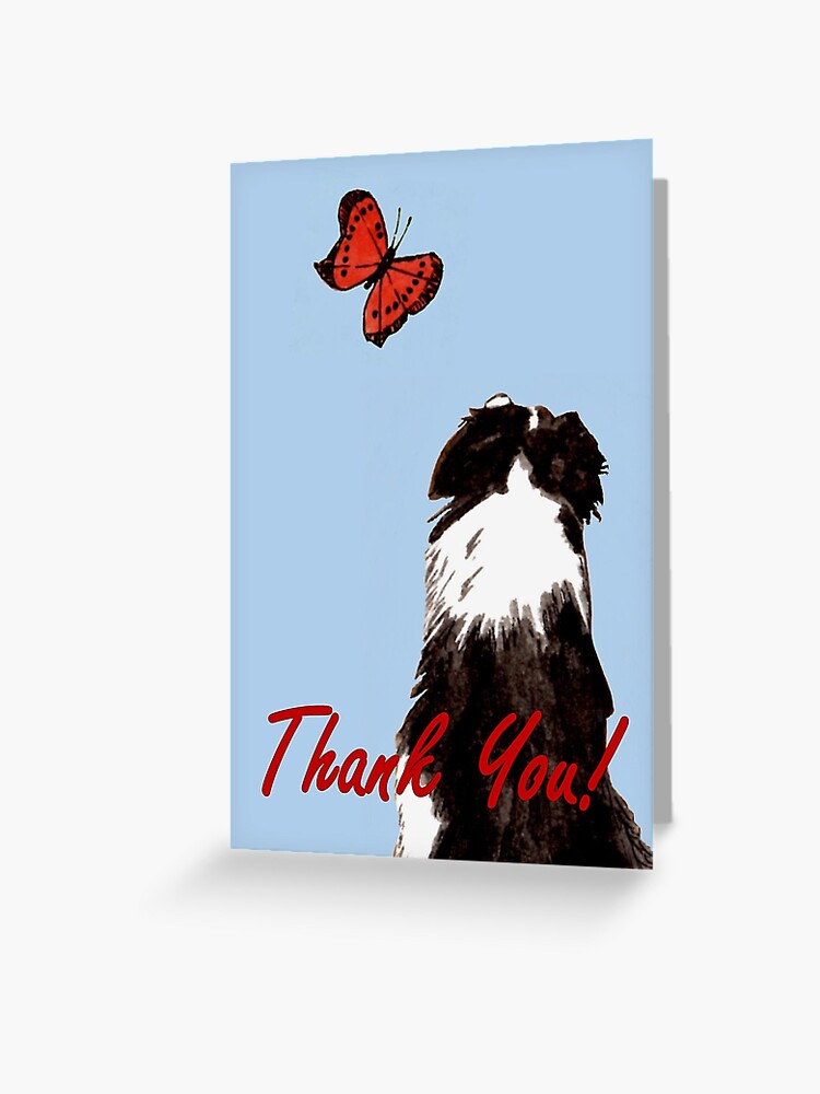 Thumbnail 1 of 2, Greeting Card, Friendly Fascination - Thank You Card designed and sold by EuniceWilkie.
