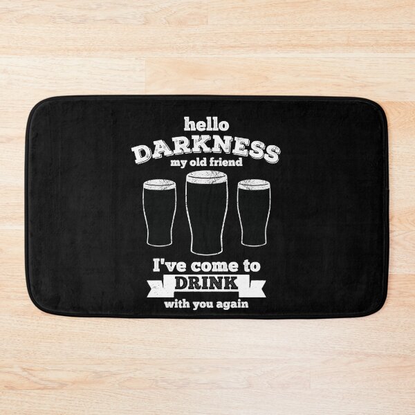 Item preview, Hello Darkness My Old Friend Tshirt Porter Beer Lover Cool designed and sold by majuga.