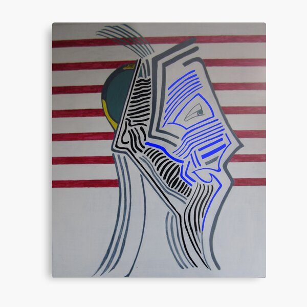 U.S.A Metal Print