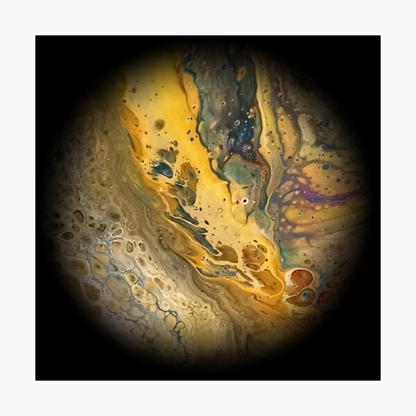 Fluid Planet 01 Photographic Print