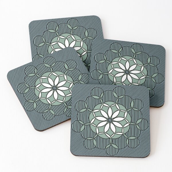 Item preview, Flower and circles designed and sold by artdemarta.