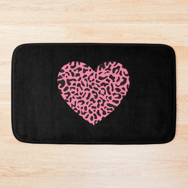 Item preview, Pink Leopard Print Heart designed and sold by anabellstar design co.