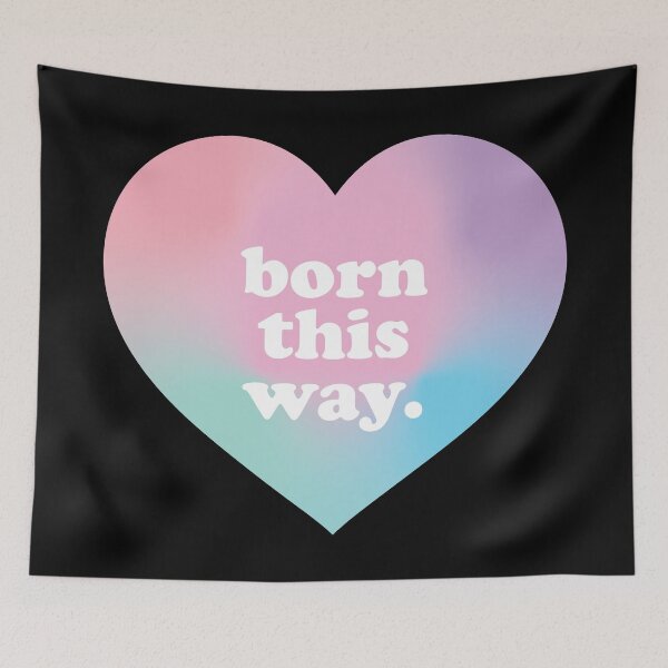 Item preview, Trans Heart - Born This Way designed and sold by dustlight.