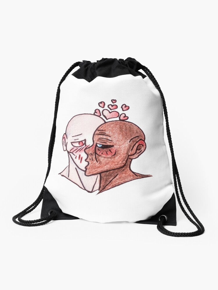 scp 096 Picture , scp 096 face Drawstring Bag for Sale by Every