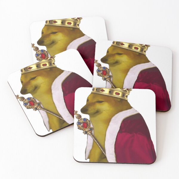 Item preview, Cheems king designed and sold by moonman1232141.