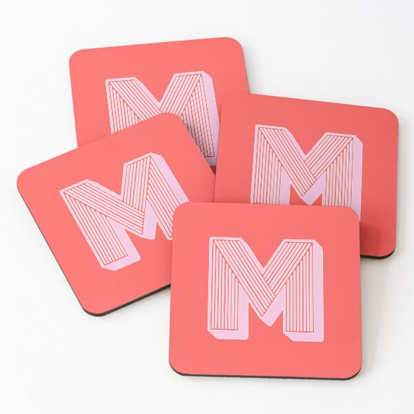 Item preview, Retro Letter M Sticker designed and sold by E M.