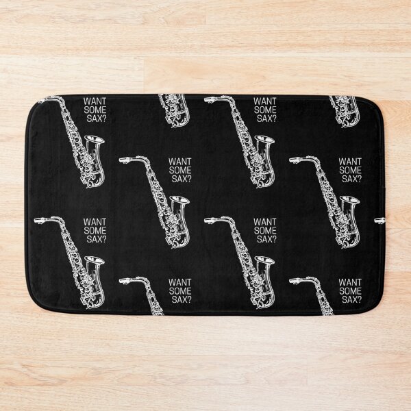 Item preview, Want some sax?. Funny gift for  saxophone jazz musician designed and sold by RoManSmArt.