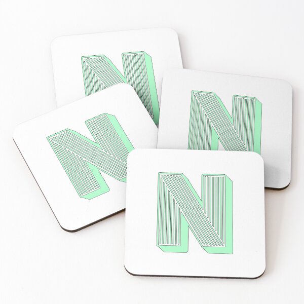 Item preview, Retro Letter N Print designed and sold by E M.