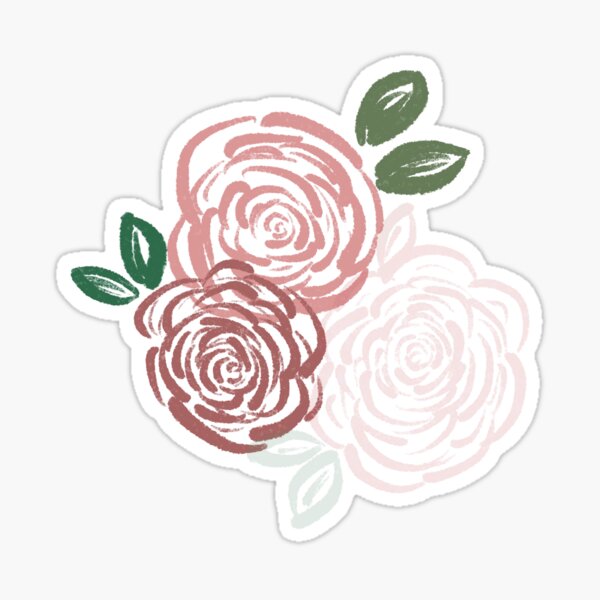 Floral group Sticker