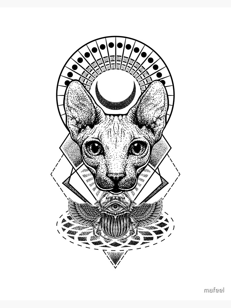 Image result for mucha style cat tattoo | Goddess tattoo, Egyptian goddess  tattoo, Egyptian tattoo