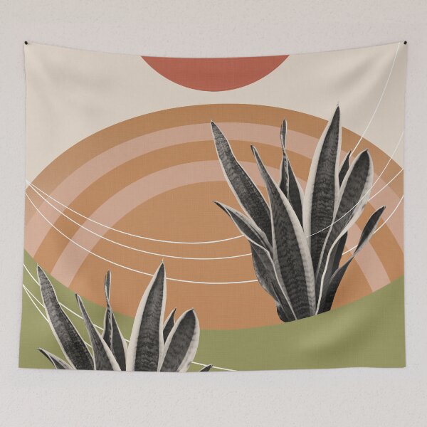 Item preview, Snake Plant in the Desert #1 #tropical #wall #art  designed and sold by Anita's & Bella's Art.