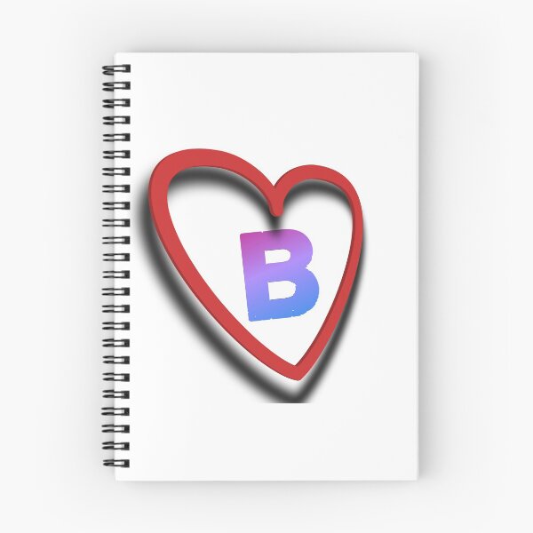 Item preview, B letter design for red bubble designed and sold by Sandy19687.