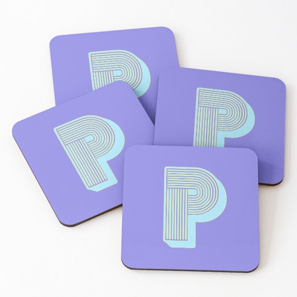 Item preview, Retro Letter P Print designed and sold by E M.