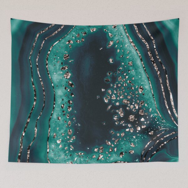 Item preview, Agate Rose Gold Glam Night #3 (Photo of Glitter Only - Not Reflective) designed and sold by Anita's & Bella's Art.