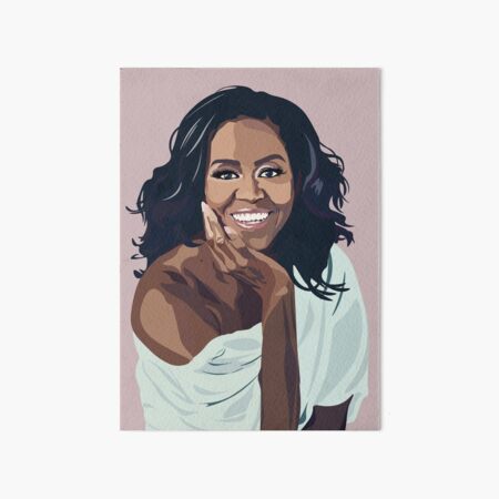 Artikel-Vorschau von Michelle Obama, designt und verkauft von Kylee  Andreoli.