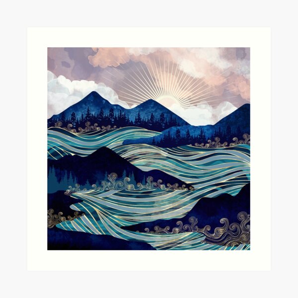 Ocean Sunrise Art Print