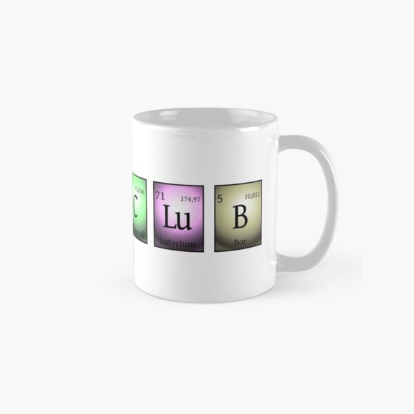 nerds club 2 in chemischen Elementen... Tasse (Standard)