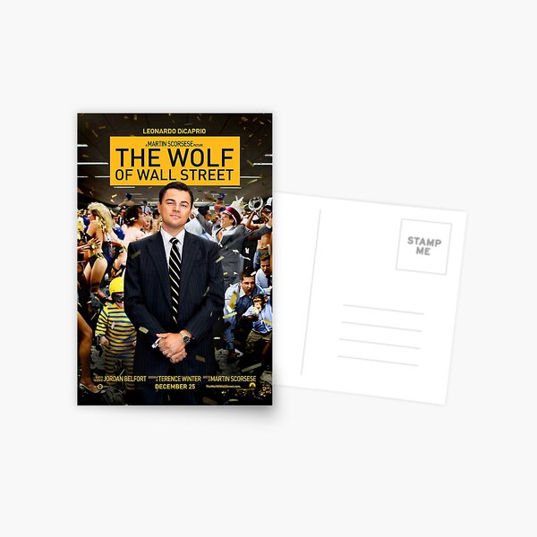 Le loup de Wall Street Carte postale