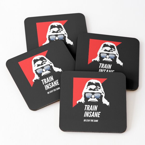 Item preview, train insane or stay the same. Hard work, motivational workout, fitness, Crossfit, bodybuilding, gym quote designed and sold by RoManSmArt.