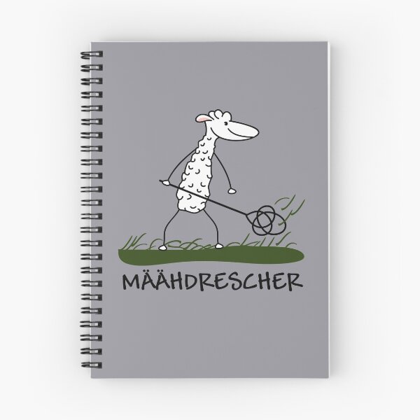 Artikelvorschau, Lustiges Schaf mäht den Rasen entworfen und verkauft von spontania.