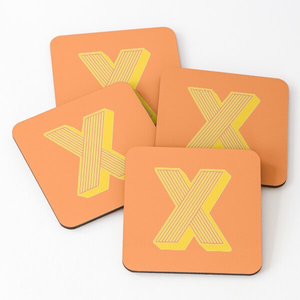 Item preview, Retro Letter X Print designed and sold by E M.
