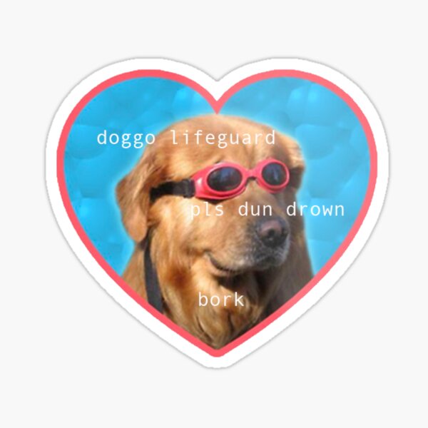 Item preview, doggo lifeguard designed and sold by hyvn.