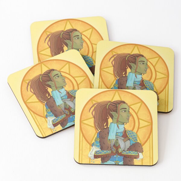 Item preview, Imani the Paladin - Art Nouveau designed and sold by silentsketching.