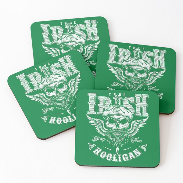 Item preview, Irish Hooligan St Patricks Celtic Distressed T-Shirt designed and sold by redbaronict.