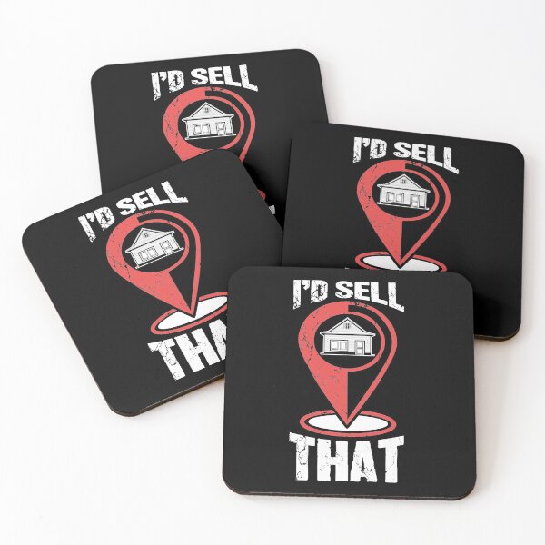 Item preview, I'd Sell That Funny Real Estate Agent designed and sold by Captain Mood.