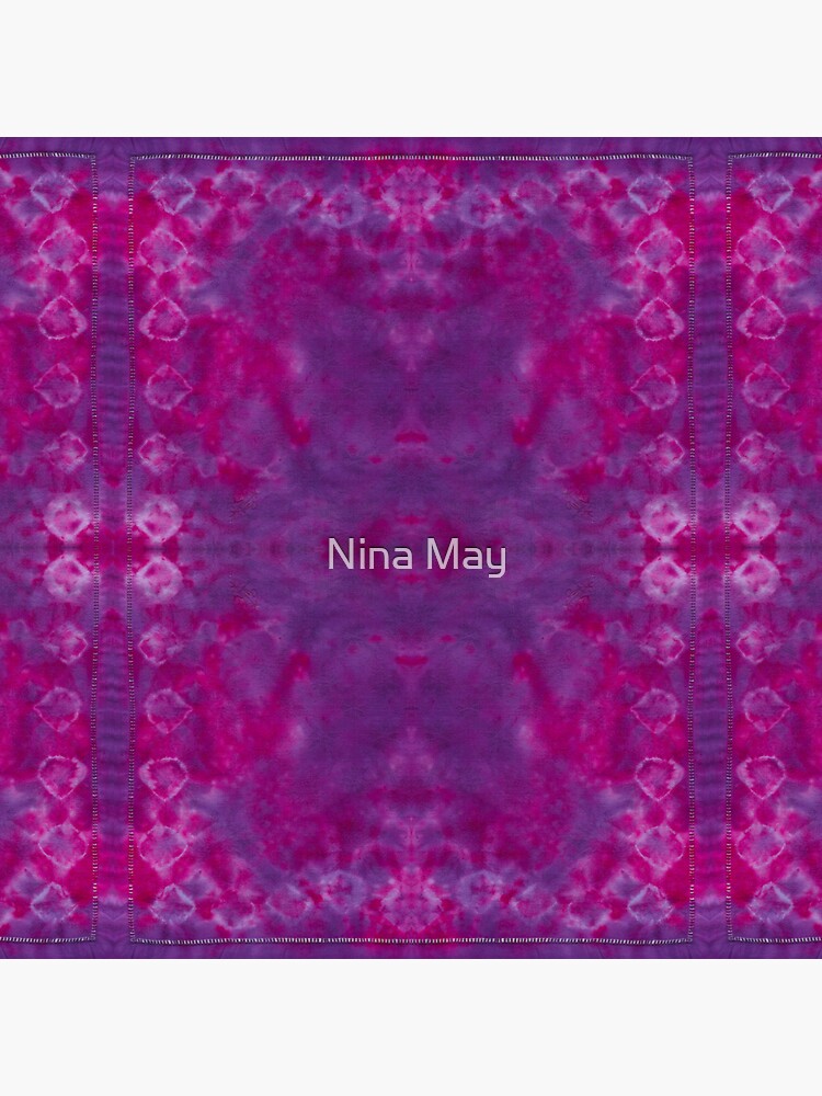 Thumbnail 3 of 3, Sticker, Chickpea Shibori Pink designed and sold by ninabmay.