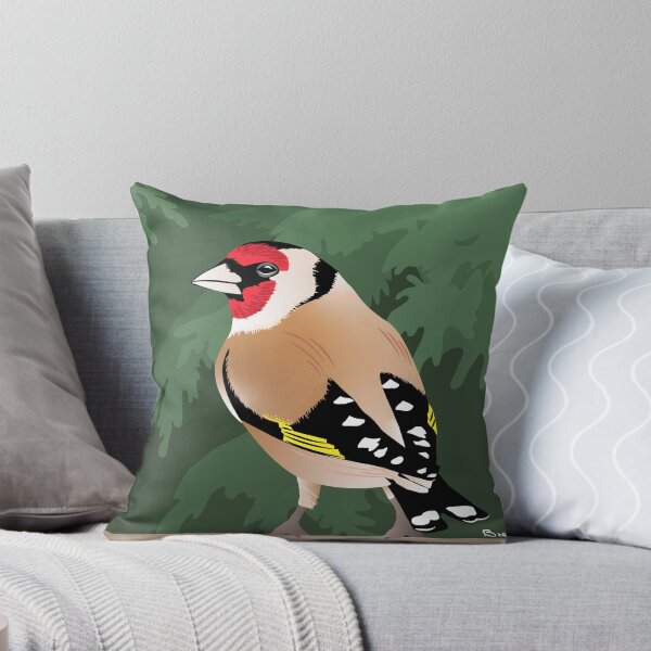Item preview, Goldfinch in a regal pose designed and sold by BrenRomans.