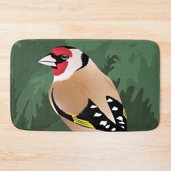 Item preview, Goldfinch in a regal pose designed and sold by BrenRomans.