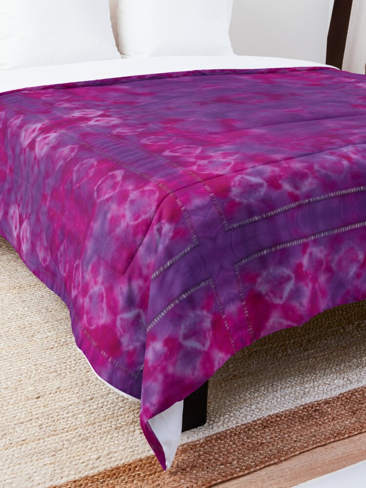 Alternate view of Chickpea Shibori Pink Comforter