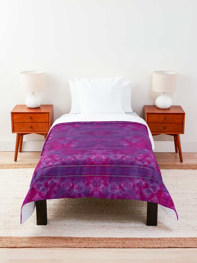 Alternate view of Chickpea Shibori Pink Comforter