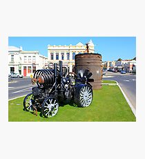 Found in the streets of oamaru South Island of New Zealand Photographic Print