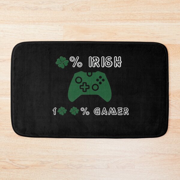 Item preview, 0% Irish 100% Gamer Funny St Patricks Day Video Games Boys designed and sold by Laura J Devera ⭐⭐⭐⭐⭐.