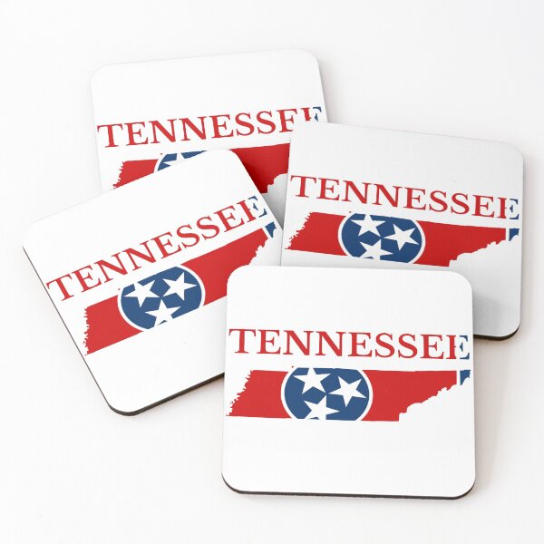 Item preview, Tennessee Flag Map designed and sold by marosharaf.