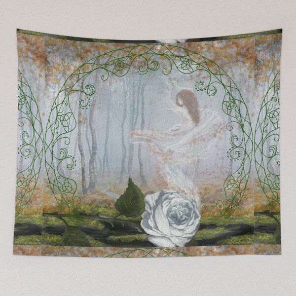 Item preview, Ghost of a Rose Celtic Dream designed and sold by tinaschofield.